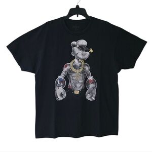 Popeye T-shirt Mens Large